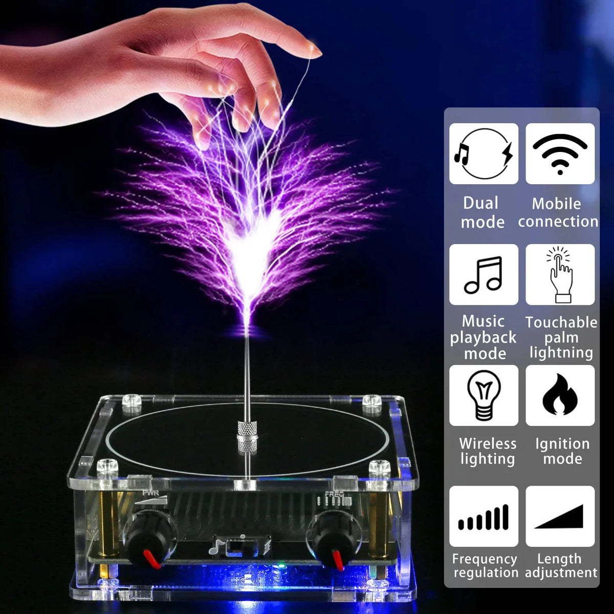 Desktop Plasma Arc Speaker
