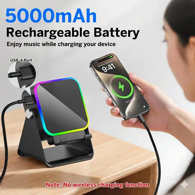 5-in-1 RGB Speaker Stand